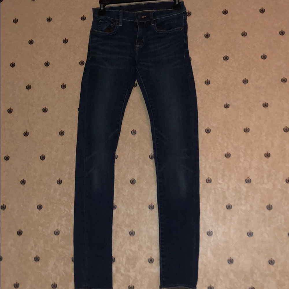 Denim and Supply Skinny Jeans in Dark Wash